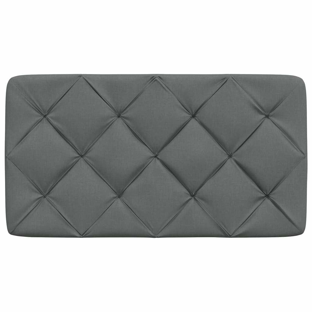 Hoofdbordkussen 90 cm stof donkergrijs is nu te koop bij PeponiXL, paradijselijk wonen!