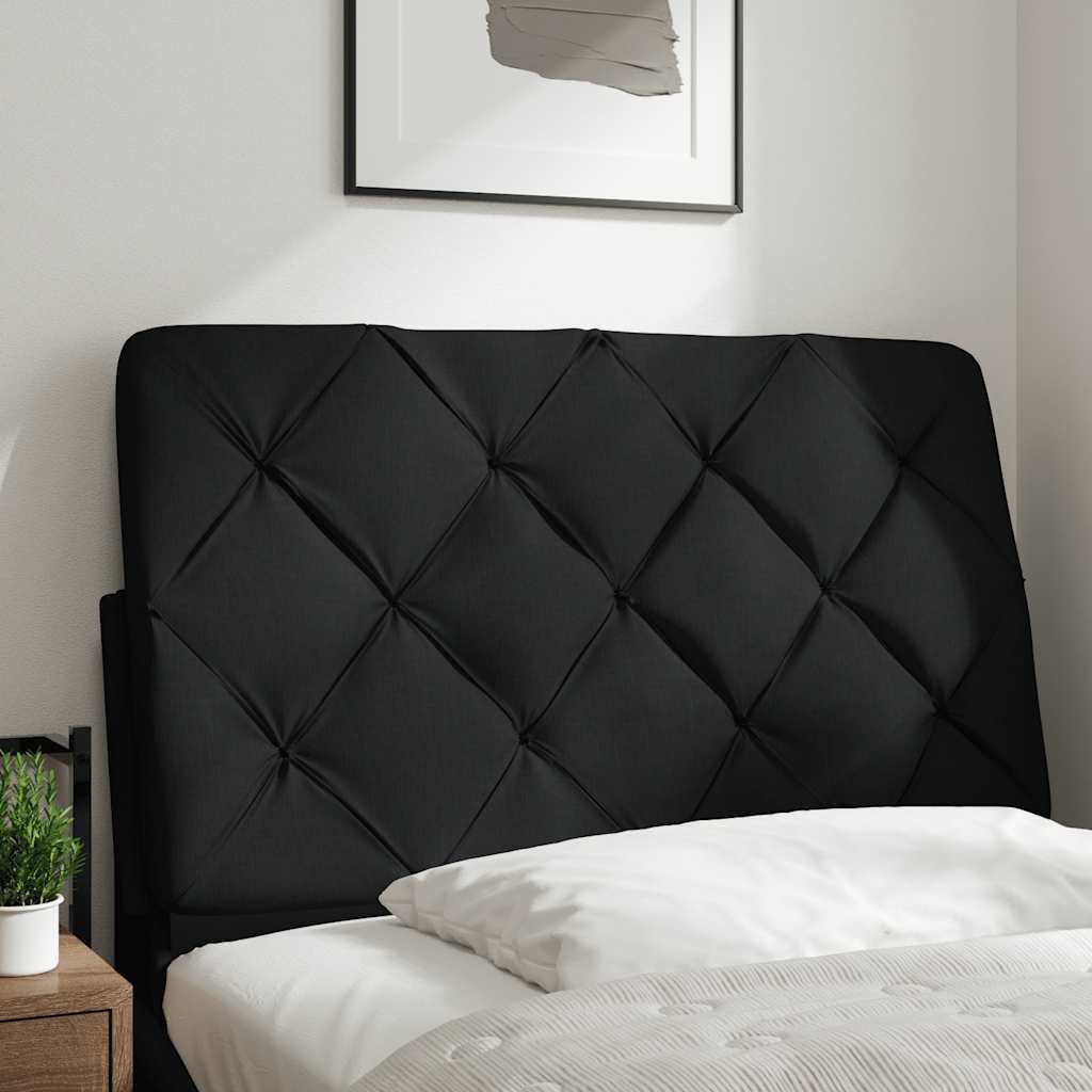 Hoofdbordkussen 90 cm stof zwart is nu te koop bij PeponiXL, paradijselijk wonen!
