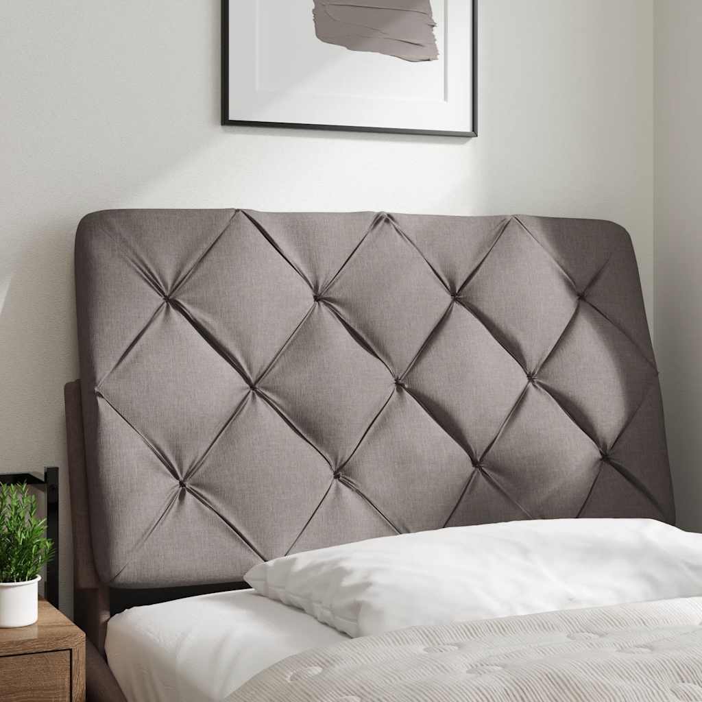 Hoofdbordkussen 90 cm stof taupe is nu te koop bij PeponiXL, paradijselijk wonen!