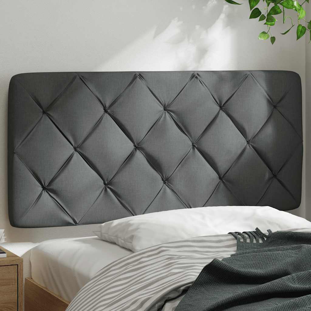 Hoofdbordkussen 100 cm stof donkergrijs is nu te koop bij PeponiXL, paradijselijk wonen!