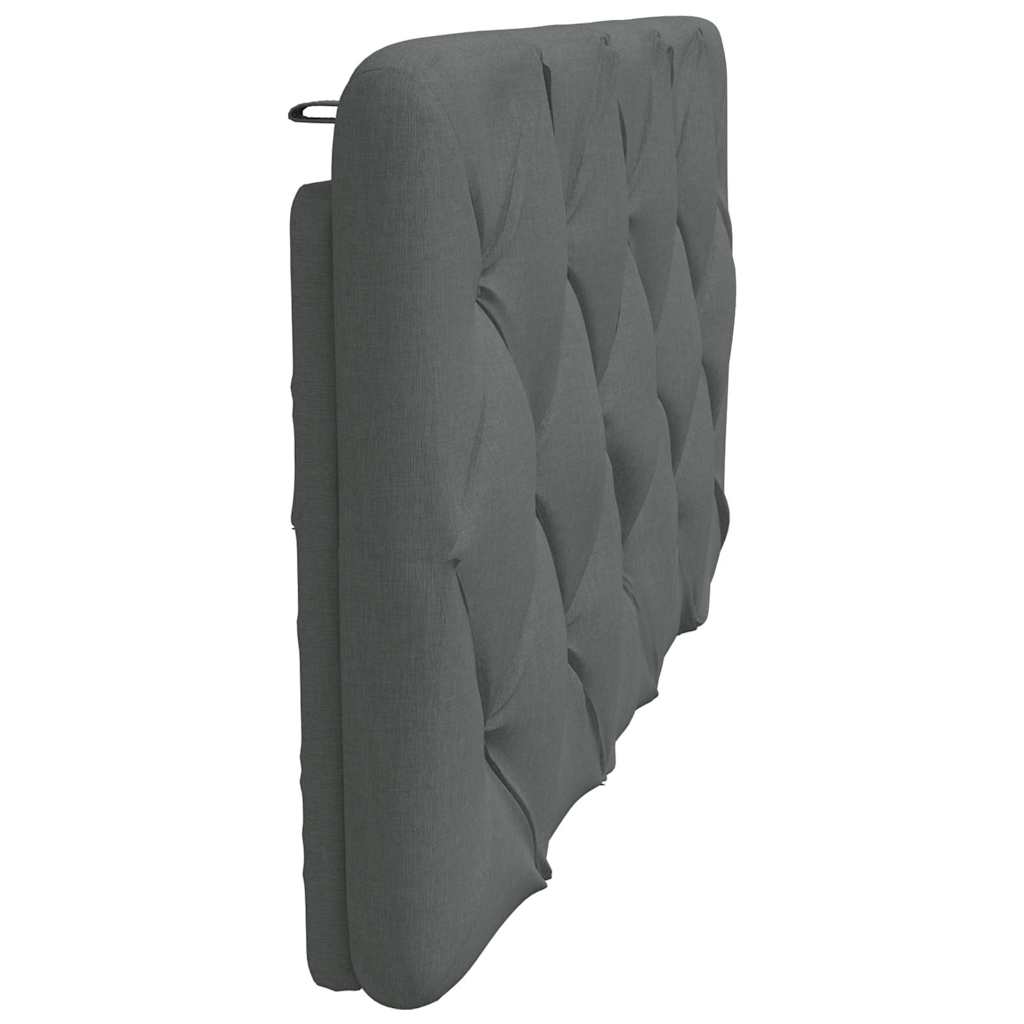 Hoofdbordkussen 100 cm stof donkergrijs is nu te koop bij PeponiXL, paradijselijk wonen!