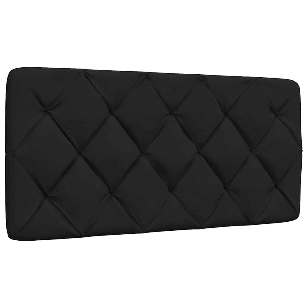 Hoofdbordkussen 100 cm stof zwart is nu te koop bij PeponiXL, paradijselijk wonen!