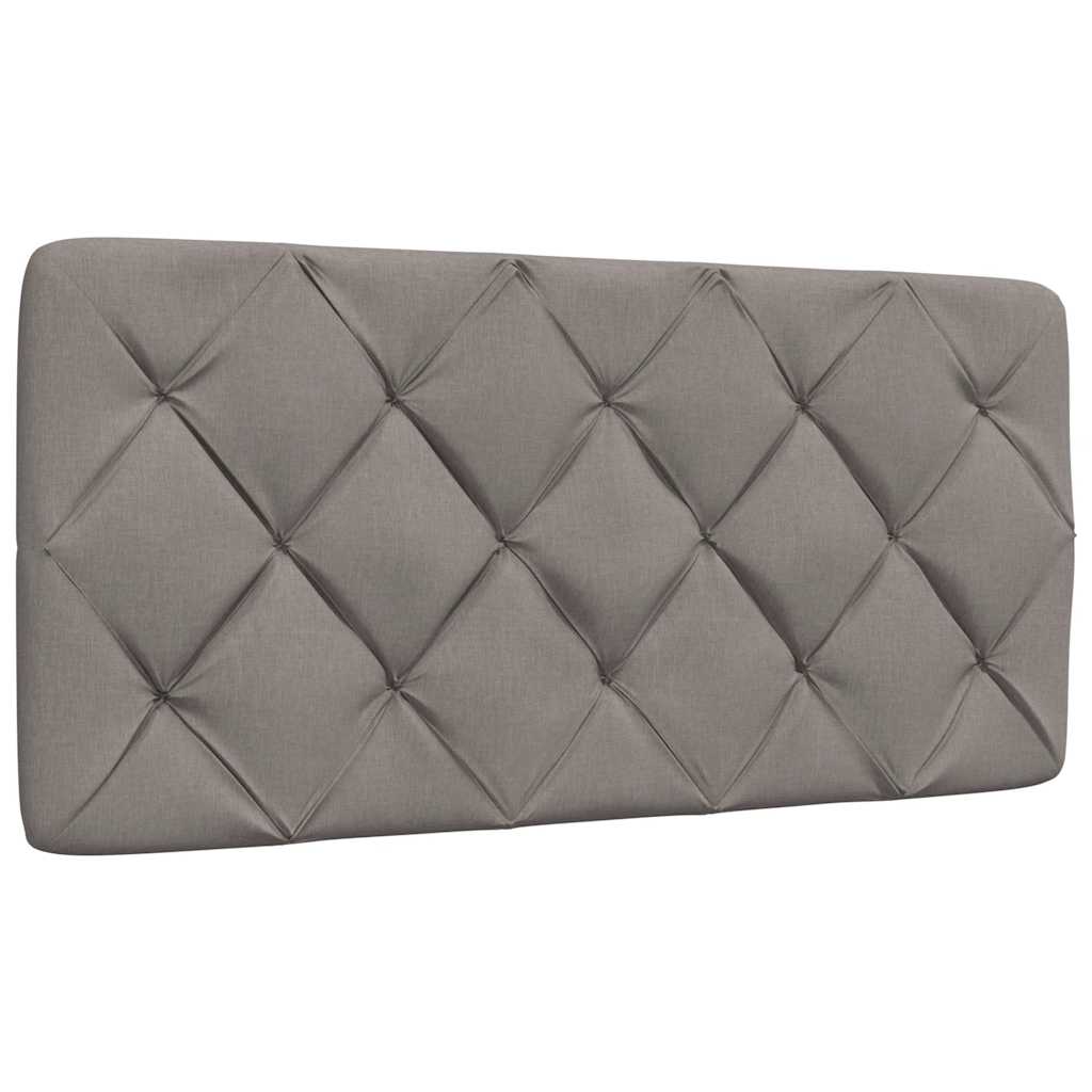 Hoofdbordkussen 100 cm stof taupe is nu te koop bij PeponiXL, paradijselijk wonen!