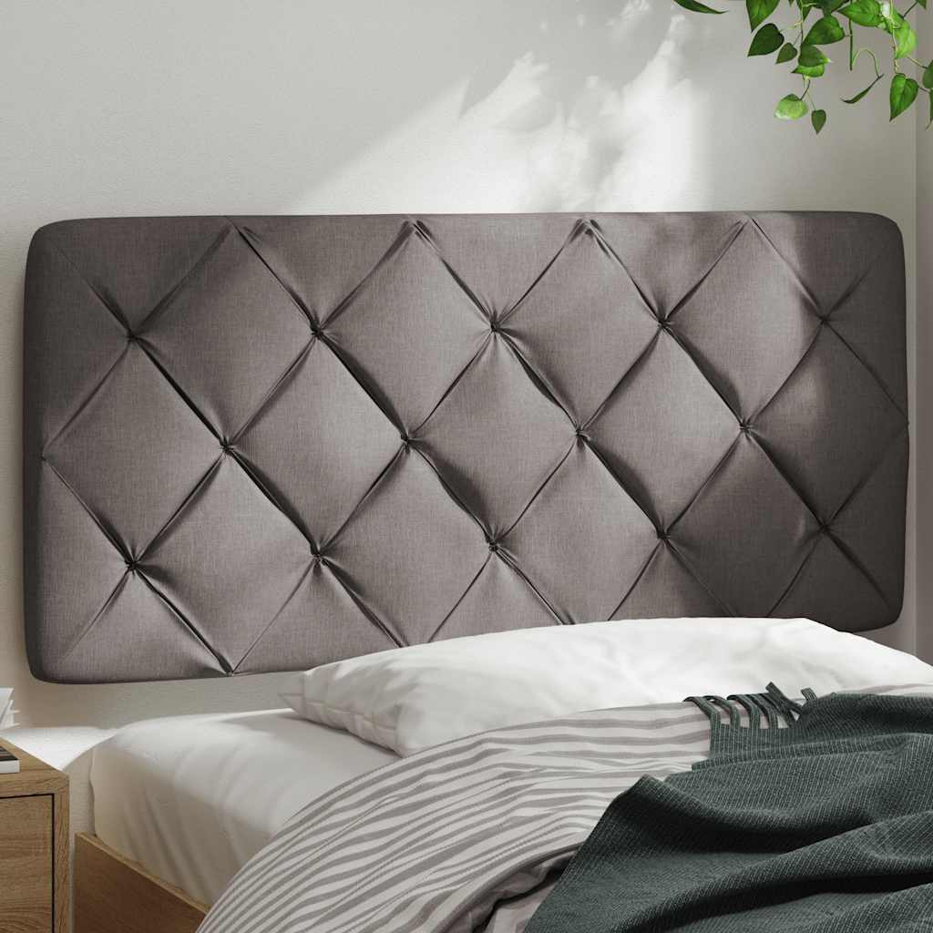 Hoofdbordkussen 100 cm stof taupe is nu te koop bij PeponiXL, paradijselijk wonen!