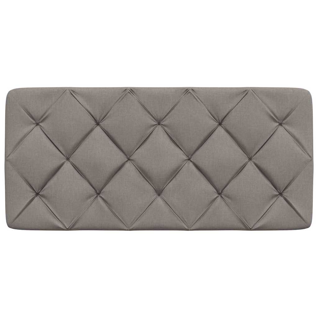 Hoofdbordkussen 100 cm stof taupe is nu te koop bij PeponiXL, paradijselijk wonen!