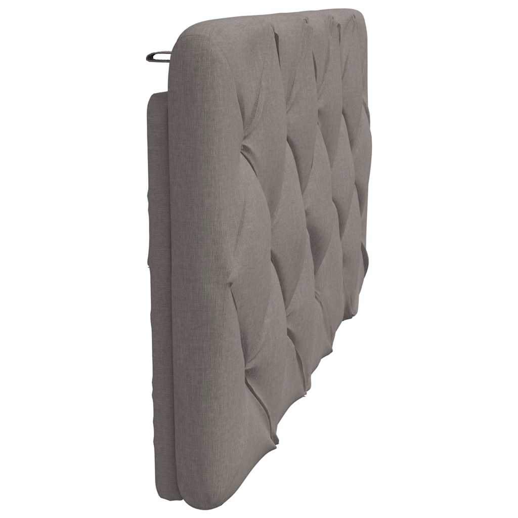 Hoofdbordkussen 100 cm stof taupe is nu te koop bij PeponiXL, paradijselijk wonen!