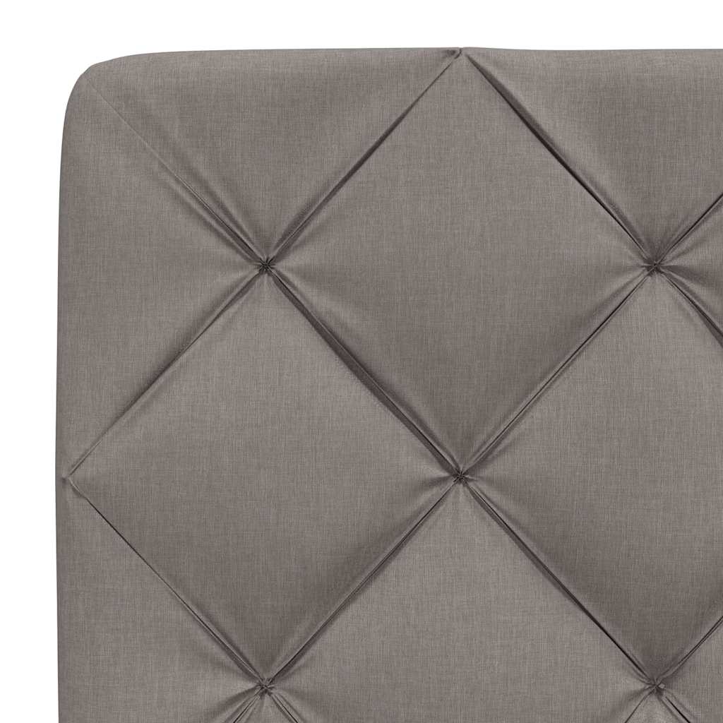 Hoofdbordkussen 100 cm stof taupe is nu te koop bij PeponiXL, paradijselijk wonen!