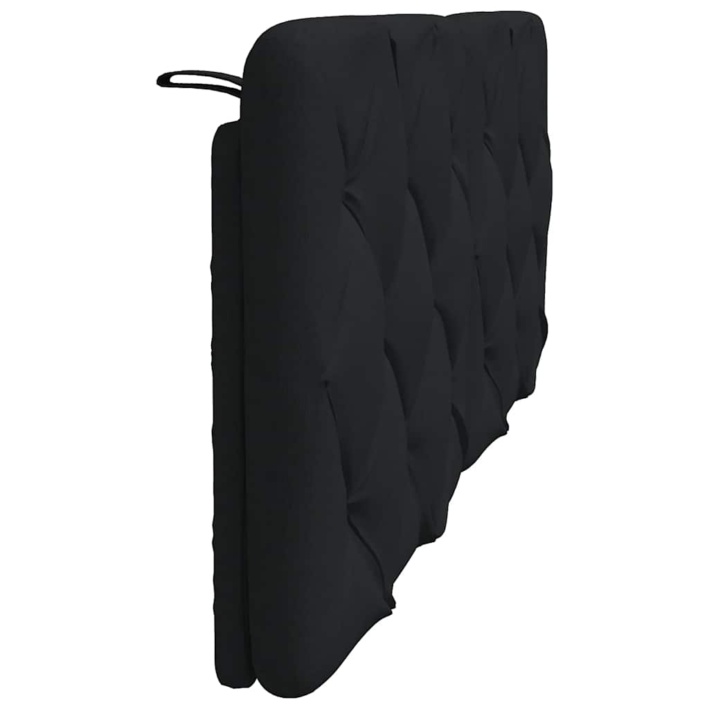 Hoofdbordkussen 120 cm stof zwart is nu te koop bij PeponiXL, paradijselijk wonen!