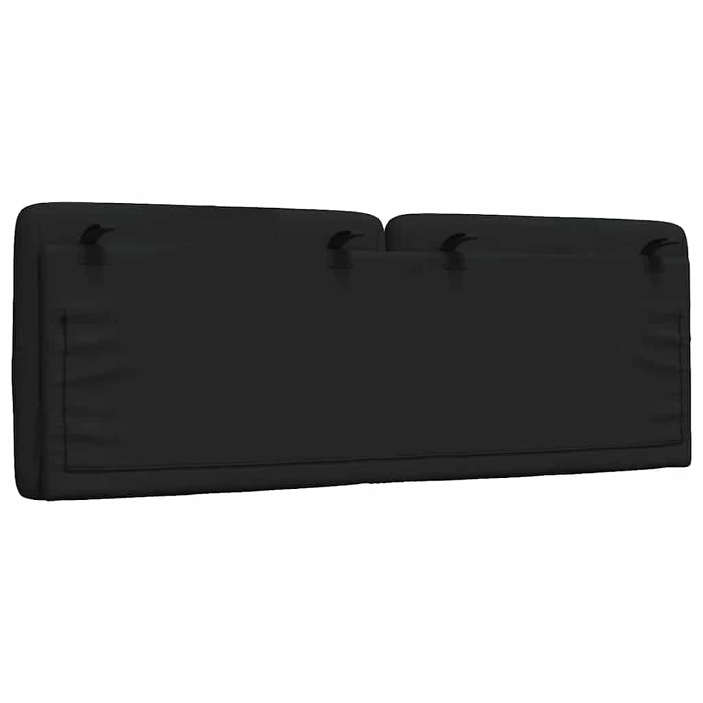 Hoofdbordkussen 120 cm stof zwart is nu te koop bij PeponiXL, paradijselijk wonen!