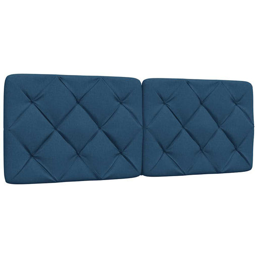 Hoofdbordkussen 120 cm stof blauw is nu te koop bij PeponiXL, paradijselijk wonen!