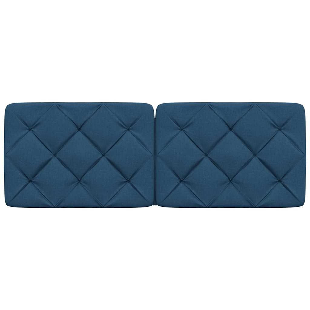 Hoofdbordkussen 120 cm stof blauw is nu te koop bij PeponiXL, paradijselijk wonen!