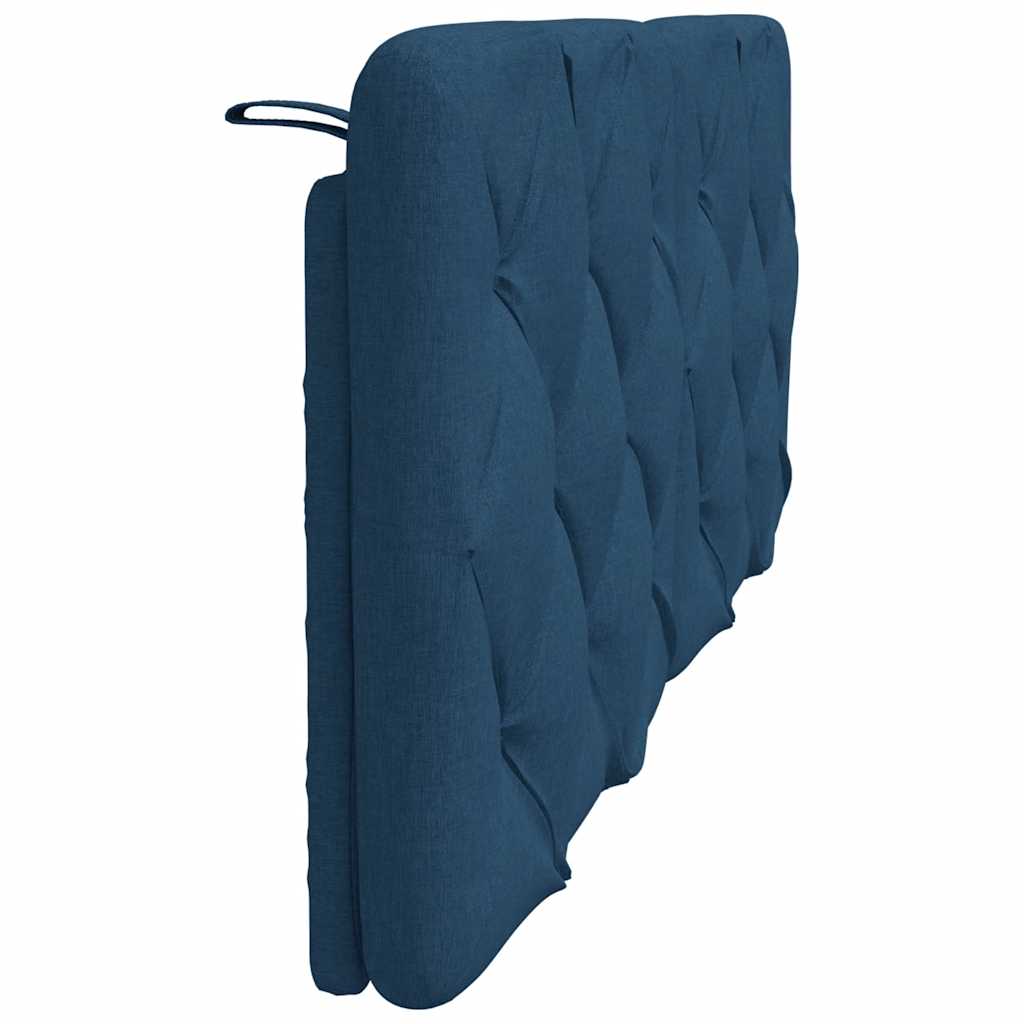 Hoofdbordkussen 120 cm stof blauw is nu te koop bij PeponiXL, paradijselijk wonen!
