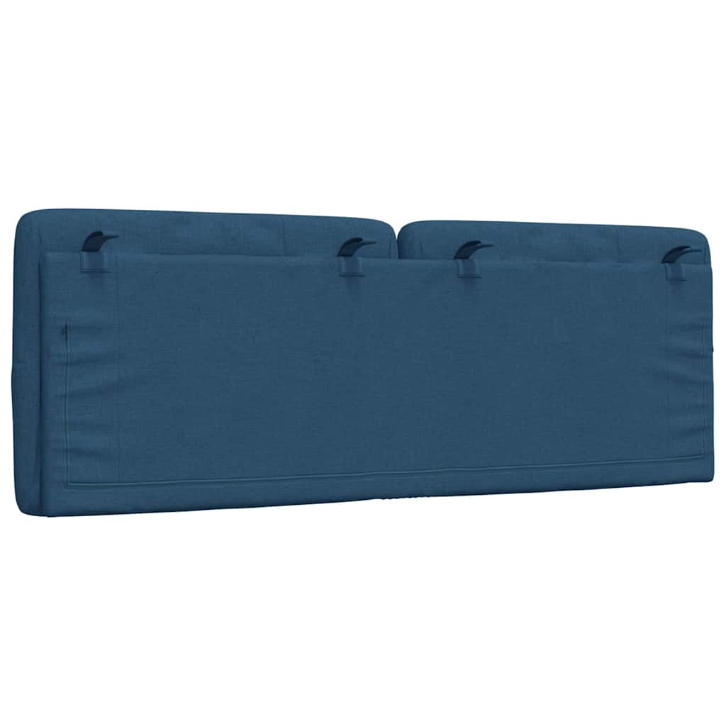 Hoofdbordkussen 120 cm stof blauw is nu te koop bij PeponiXL, paradijselijk wonen!