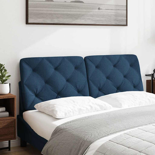 Hoofdbordkussen 140 cm stof blauw is nu te koop bij PeponiXL, paradijselijk wonen!
