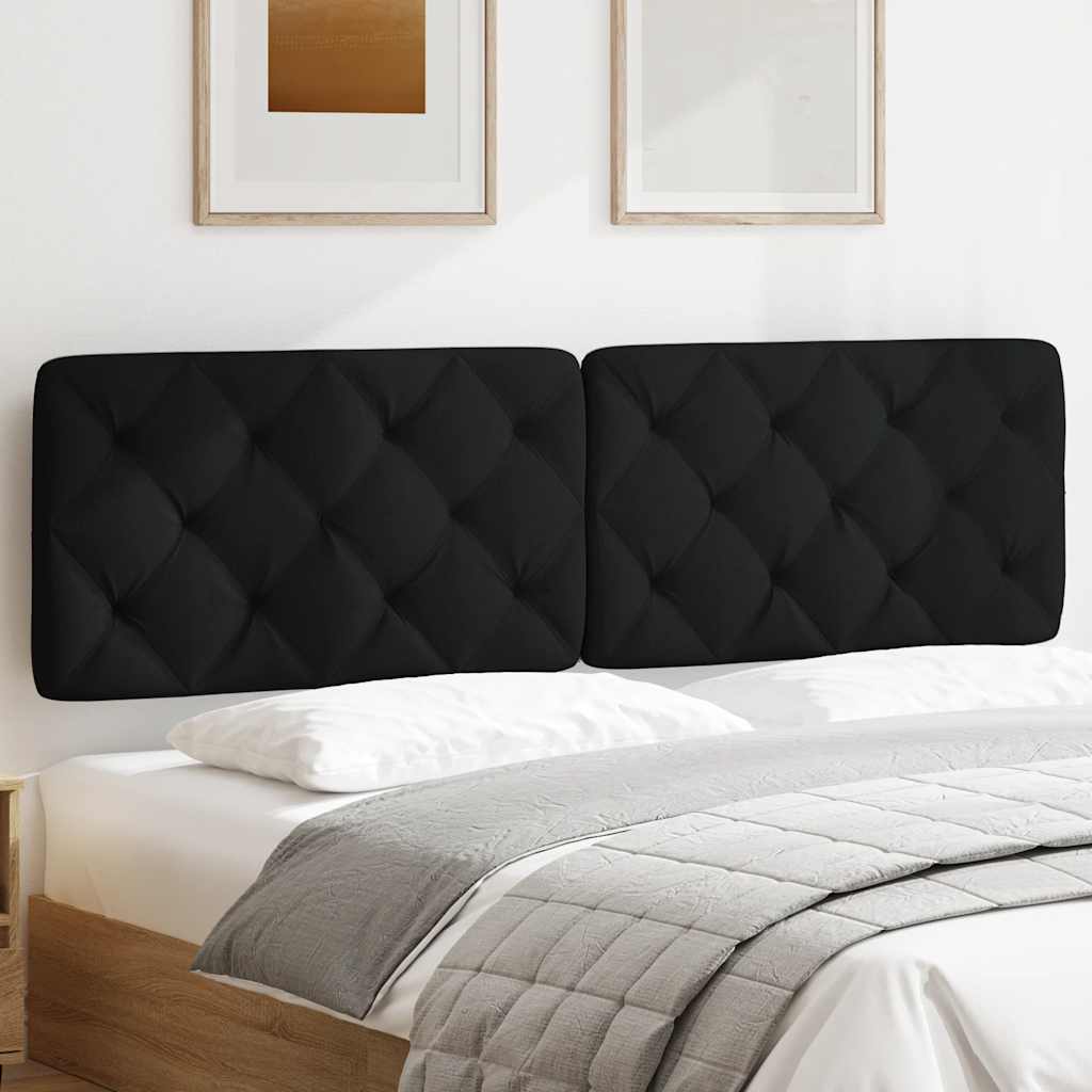 Hoofdbordkussen 180 cm stof zwart is nu te koop bij PeponiXL, paradijselijk wonen!