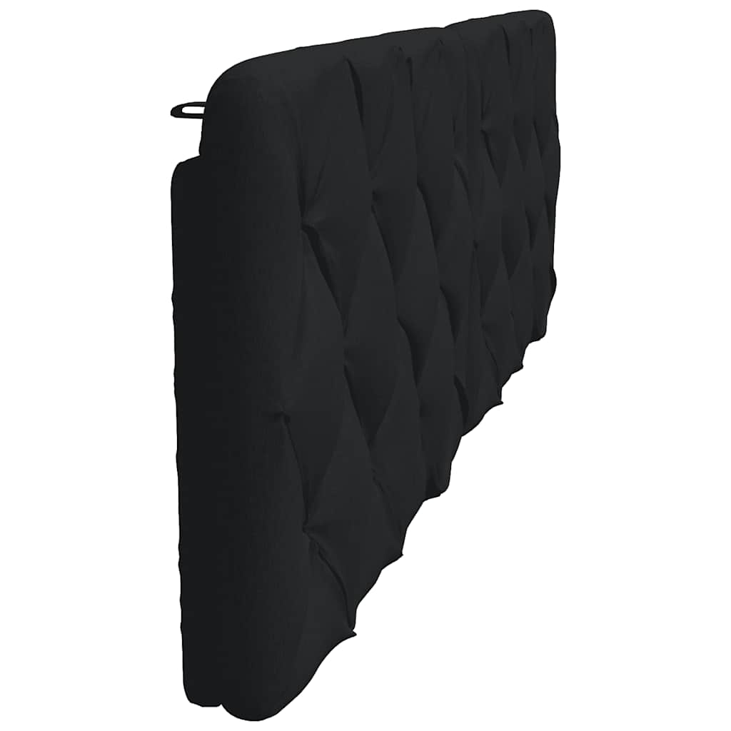Hoofdbordkussen 180 cm stof zwart is nu te koop bij PeponiXL, paradijselijk wonen!