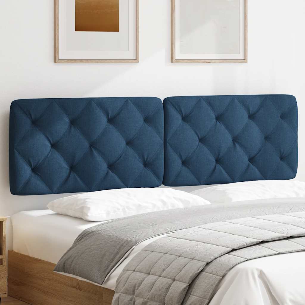 Hoofdbordkussen 180 cm stof blauw is nu te koop bij PeponiXL, paradijselijk wonen!