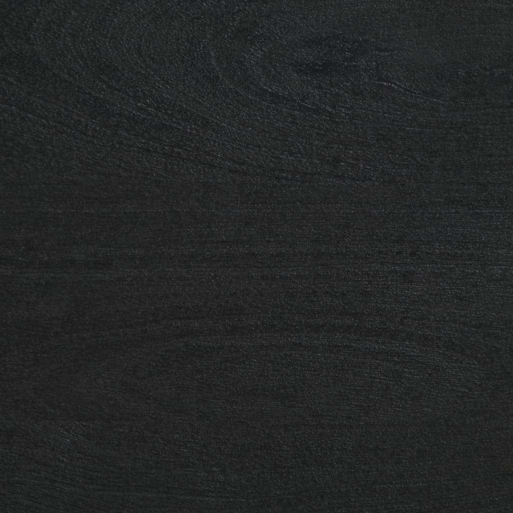 Dressoirs 2 st 60x33x75 cm bewerkt hout zwart is nu te koop bij PeponiXL, paradijselijk wonen!