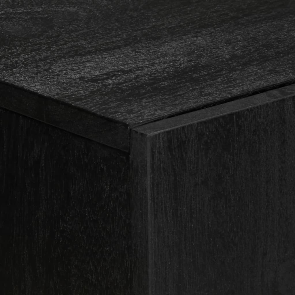 3-delige Dressoirs bewerkt hout zwart is nu te koop bij PeponiXL, paradijselijk wonen!