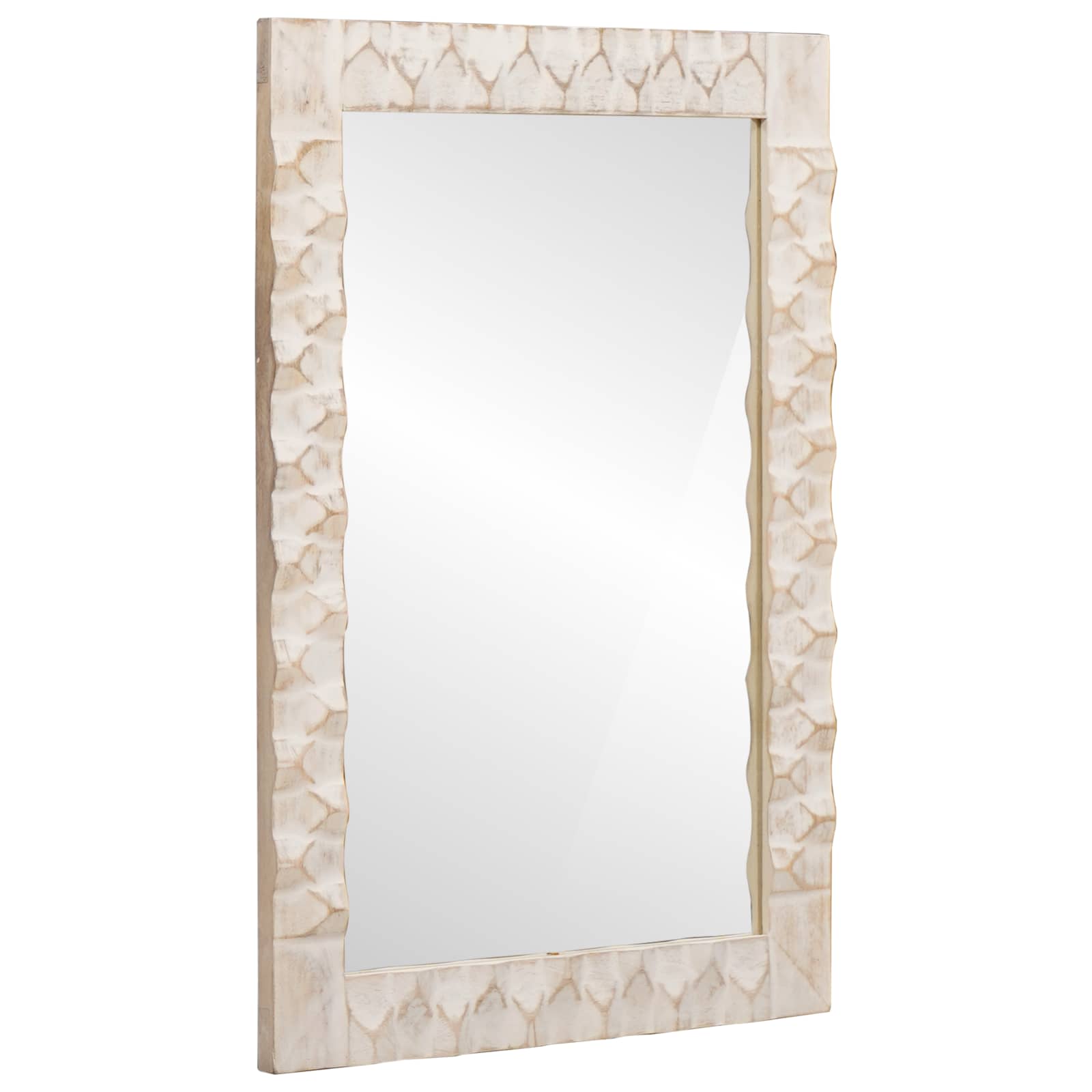 Badkamer Sets 4 pcs Witte Was Afwerking Massief Mango Hout is nu te koop bij PeponiXL, paradijselijk wonen!