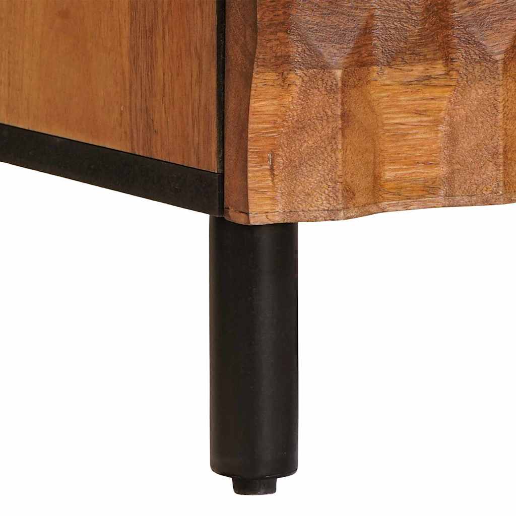 Dressoir 2 pcs Acacia Bruine Afwerking 60 x 33 x 75 cm is nu te koop bij PeponiXL, paradijselijk wonen!