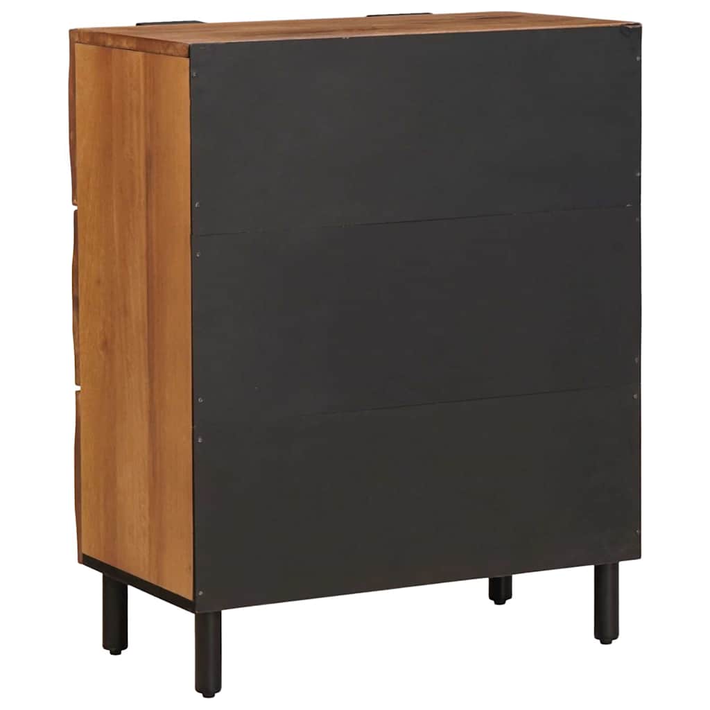 Dressoir 2 pcs Acacia Bruine Afwerking 60 x 33 x 75 cm is nu te koop bij PeponiXL, paradijselijk wonen!