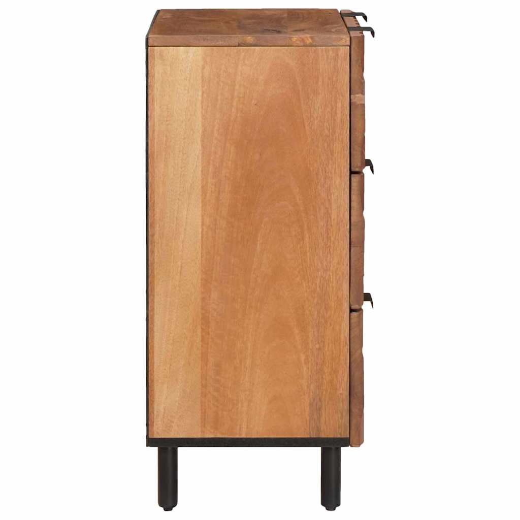 Dressoir 2 pcs Acacia Bruine Afwerking 60 x 33 x 75 cm is nu te koop bij PeponiXL, paradijselijk wonen!