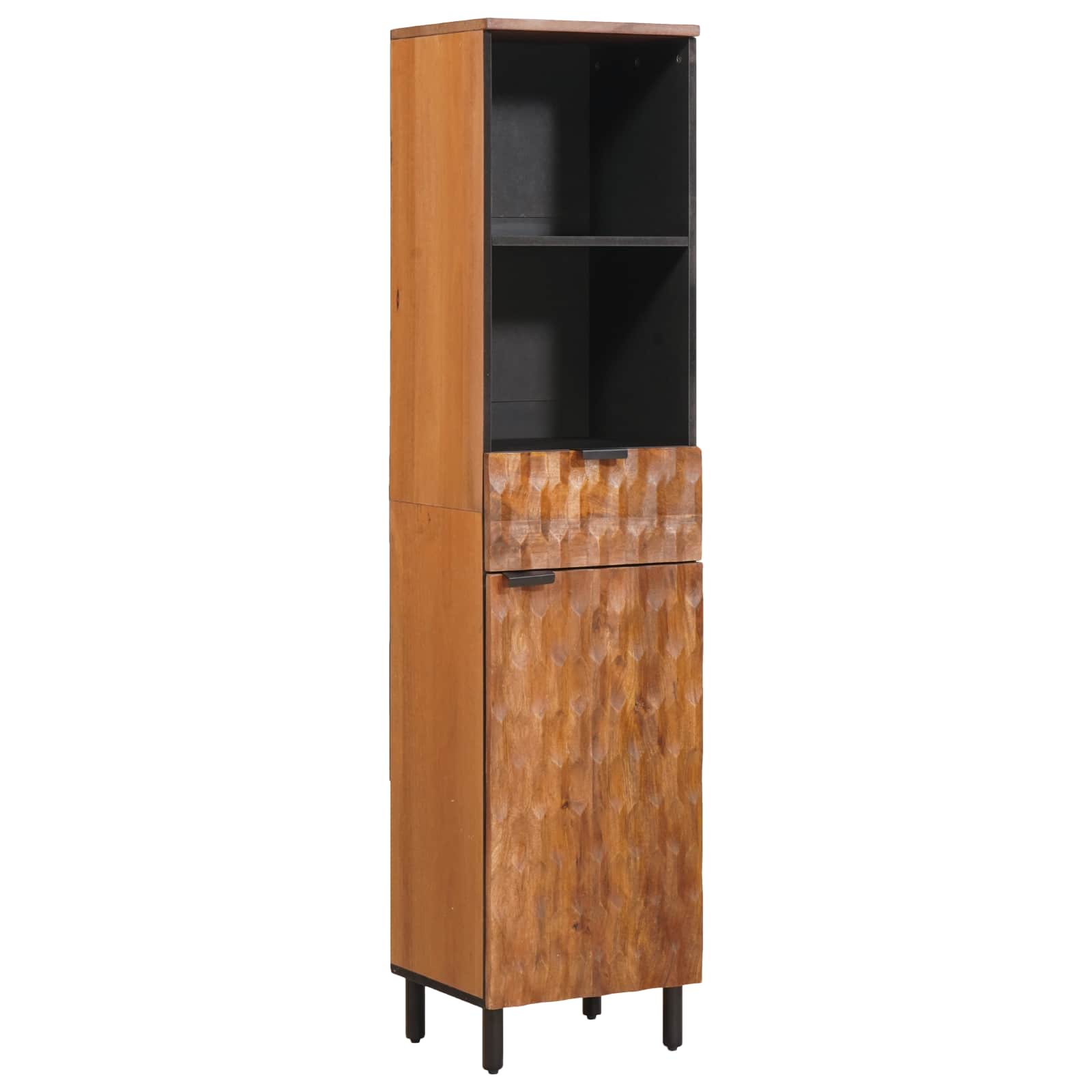 Badkamer Sets 3 pcs Acacia Bruin Winish Massief Mango Hout is nu te koop bij PeponiXL, paradijselijk wonen!
