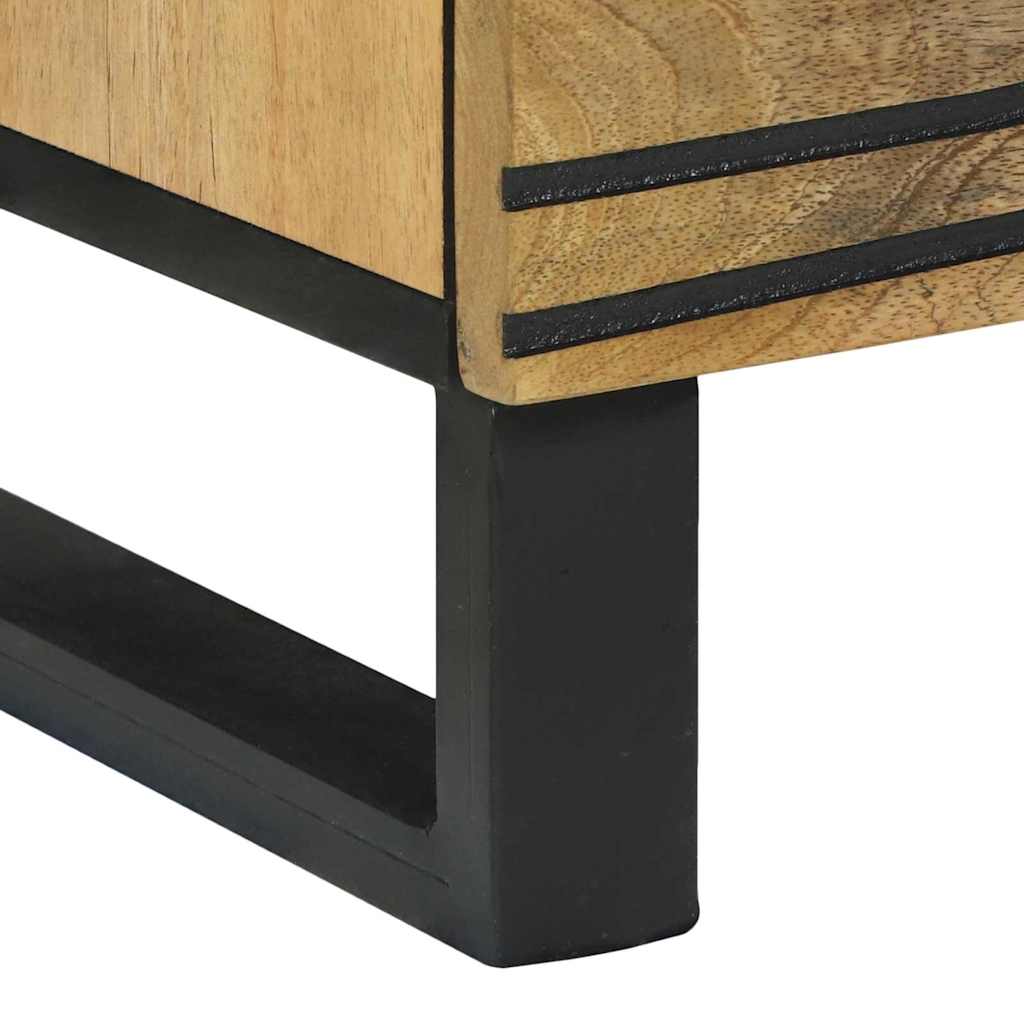 Dressoir set 2 pcs Naturel 60 x 33,5 x 75 cm Massief Mango Hout is nu te koop bij PeponiXL, paradijselijk wonen!