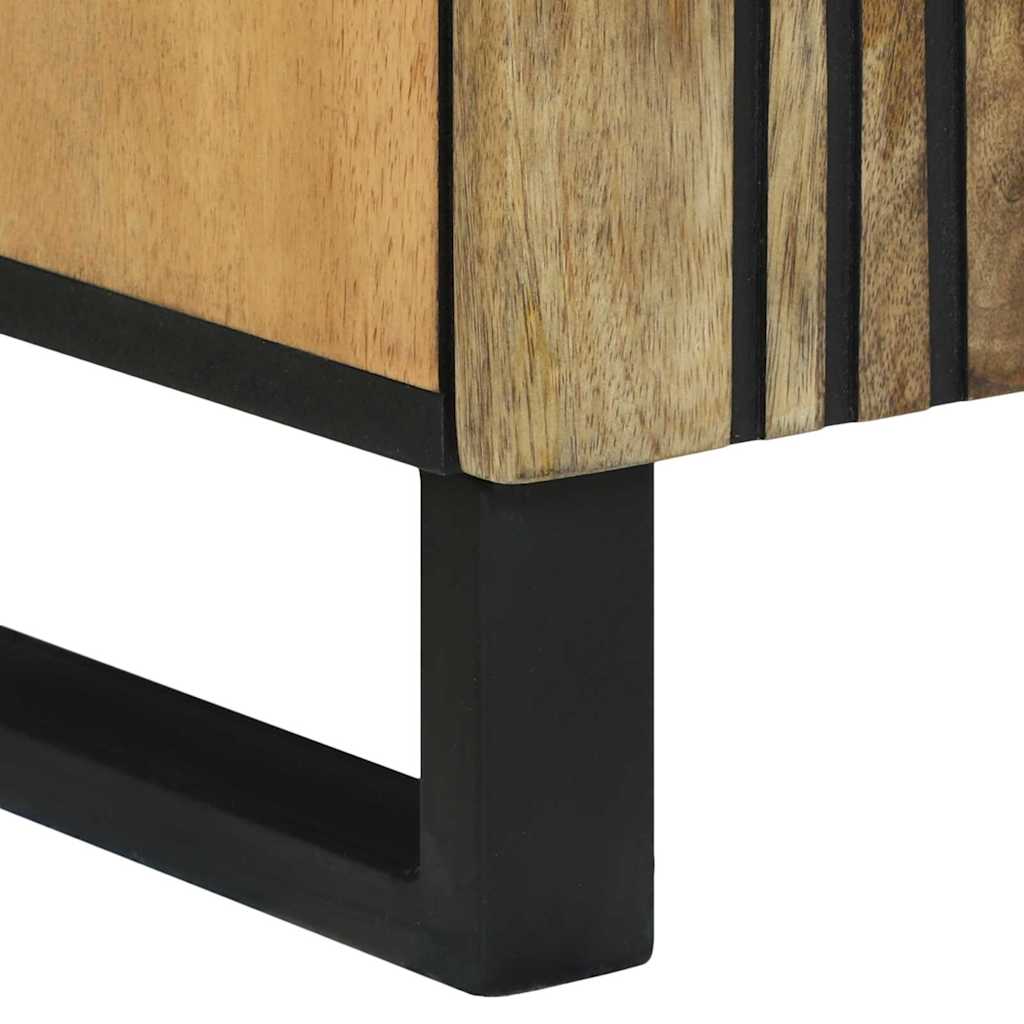 Badkamermeubelset met lade met plank 3 pcs Bruin Bewerkt hout is nu te koop bij PeponiXL, paradijselijk wonen!