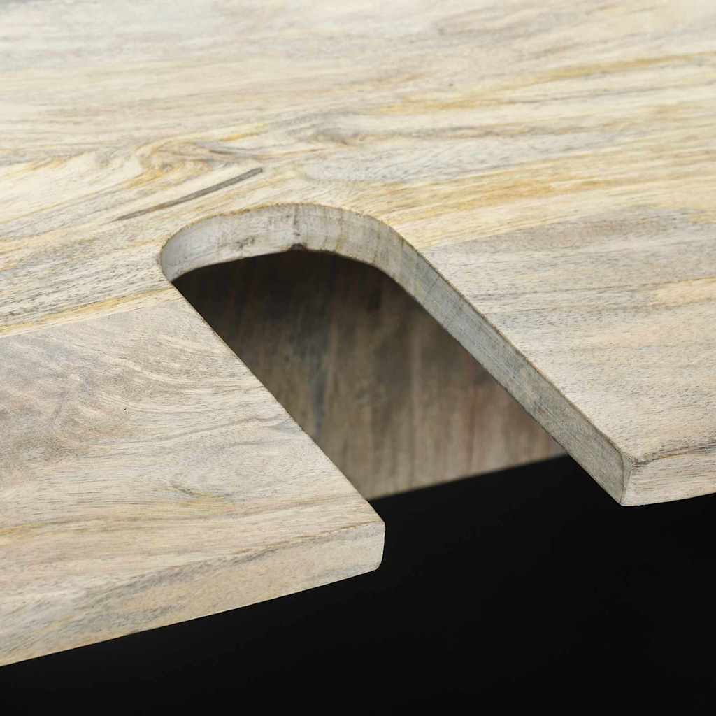Badkamermeubelset met lade met plank 3 pcs Wit Bewerkt hout is nu te koop bij PeponiXL, paradijselijk wonen!