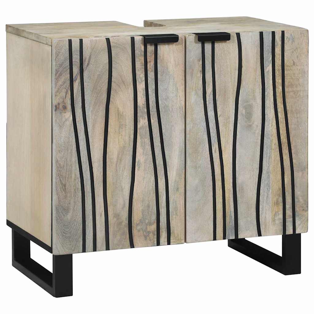 Badkamermeubelset met lade met plank 3 pcs Wit Bewerkt hout is nu te koop bij PeponiXL, paradijselijk wonen!