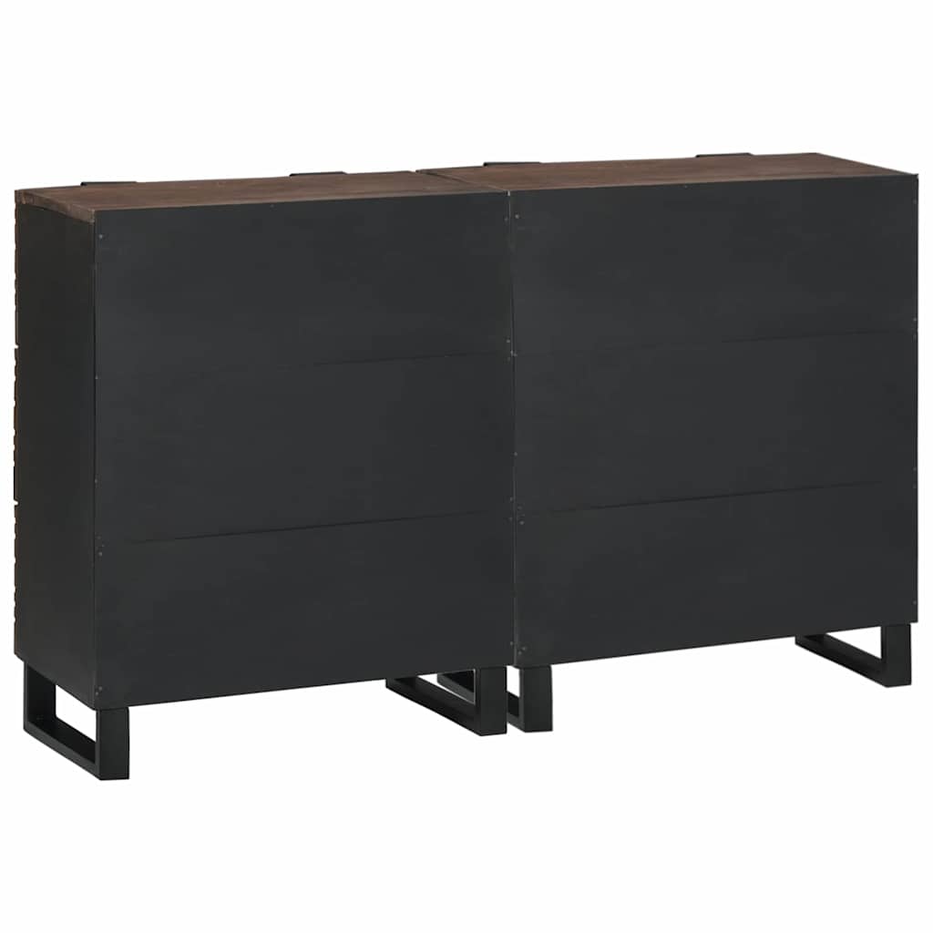 Dressoir set met lade 2 pcs Walnotenhout 60 x 33,5 x 75 cm is nu te koop bij PeponiXL, paradijselijk wonen!