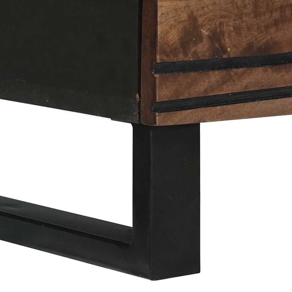 Badkamermeubelset met lade met plank 3 pcs Bruin Bewerkt hout is nu te koop bij PeponiXL, paradijselijk wonen!