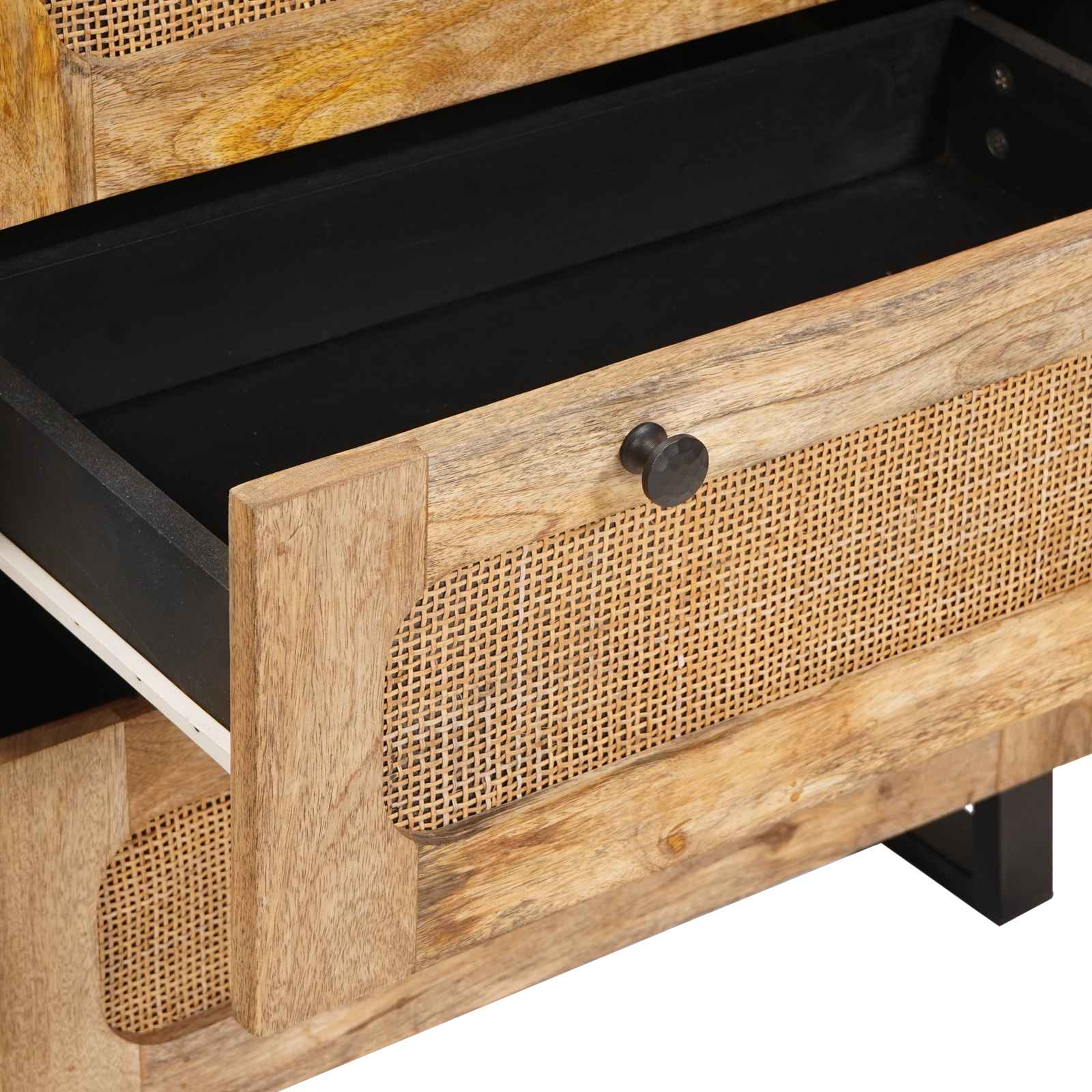 Dressoir 2 pcs Bruin 60 x 33 x 75 cm Massief Mango Hout is nu te koop bij PeponiXL, paradijselijk wonen!