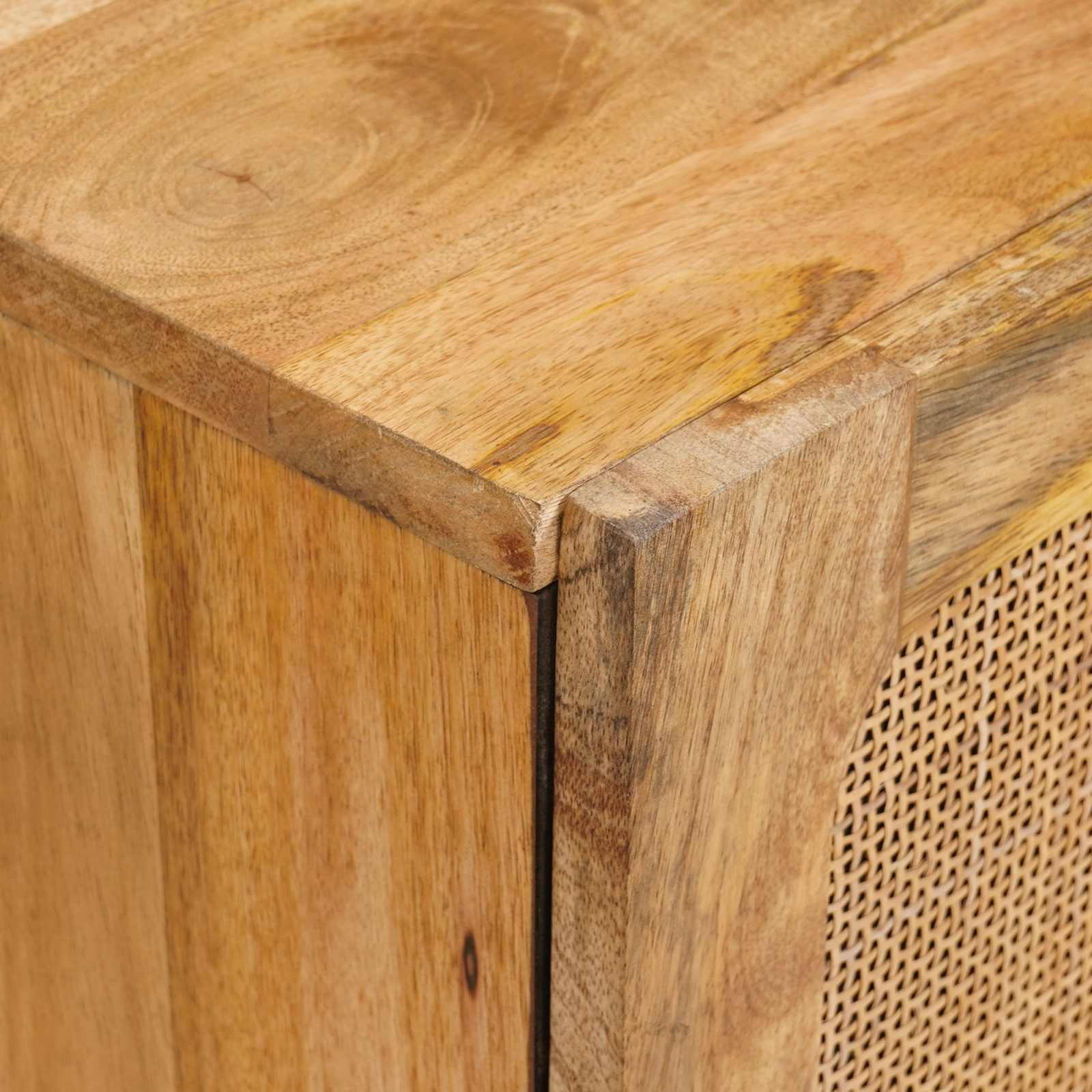 Dressoir 3 pcs Bruin 180 x 33 x 75 cm Massief Mango Hout is nu te koop bij PeponiXL, paradijselijk wonen!
