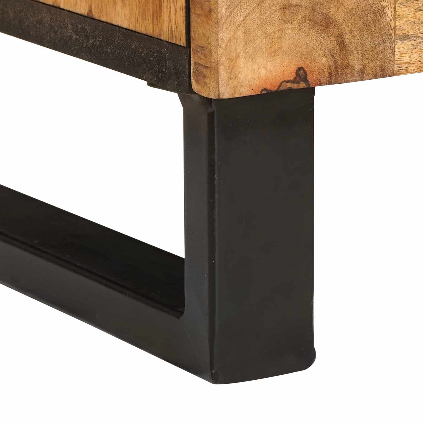Badkamer Sets met opslag 2 pcs Bruin Massief Mango Hout is nu te koop bij PeponiXL, paradijselijk wonen!