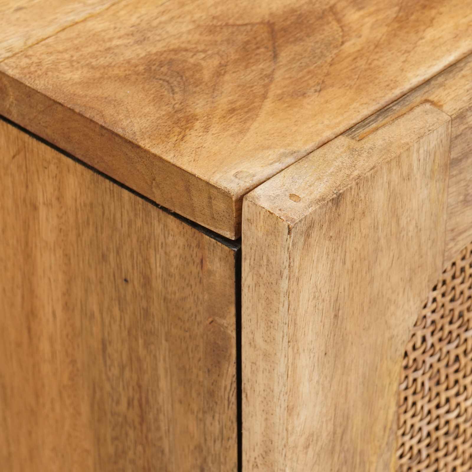Badkamer Sets met lade 3 pcs Naturel Massief Mango Hout is nu te koop bij PeponiXL, paradijselijk wonen!
