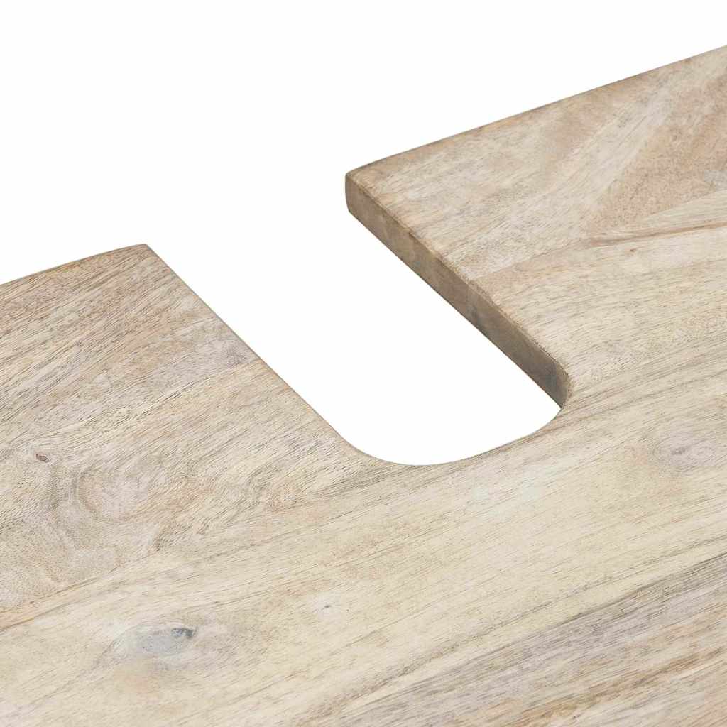 Badkamermeubelset met lade met plank 5 pcs Wit Bewerkt hout is nu te koop bij PeponiXL, paradijselijk wonen!