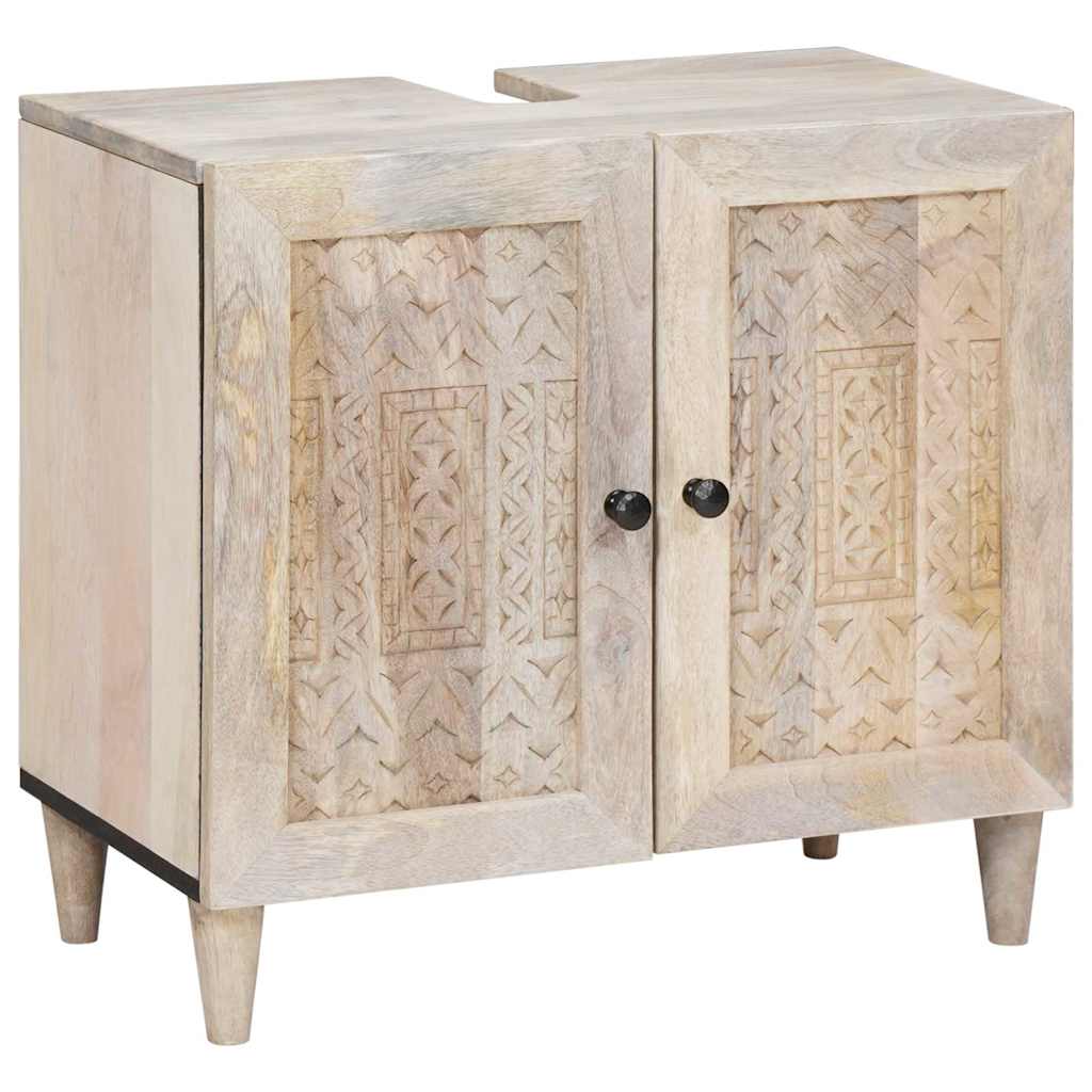Badkamermeubelset met lade met plank 5 pcs Wit Bewerkt hout is nu te koop bij PeponiXL, paradijselijk wonen!