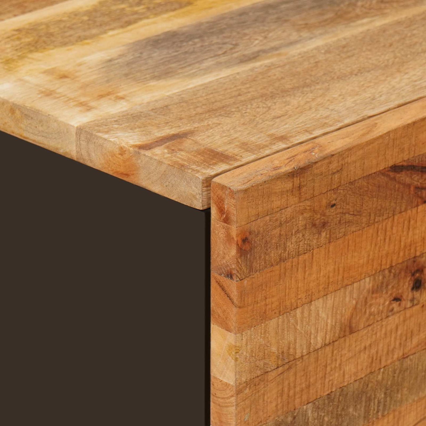 Dressoir 3 pcs Bruin 60 x 33 x 75 cm Massief Mango Hout is nu te koop bij PeponiXL, paradijselijk wonen!