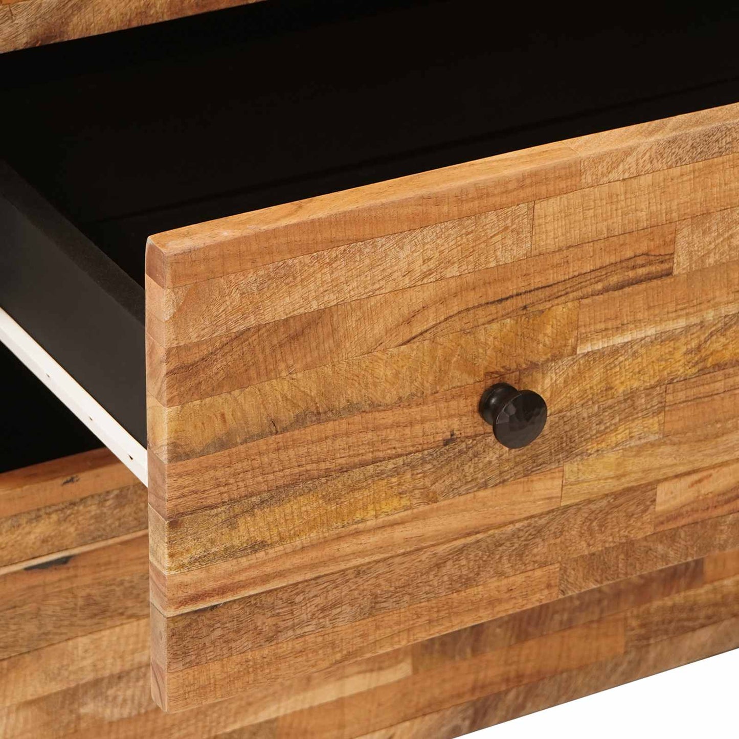 Dressoir 3 pcs Bruin 60 x 33 x 75 cm Massief Mango Hout is nu te koop bij PeponiXL, paradijselijk wonen!