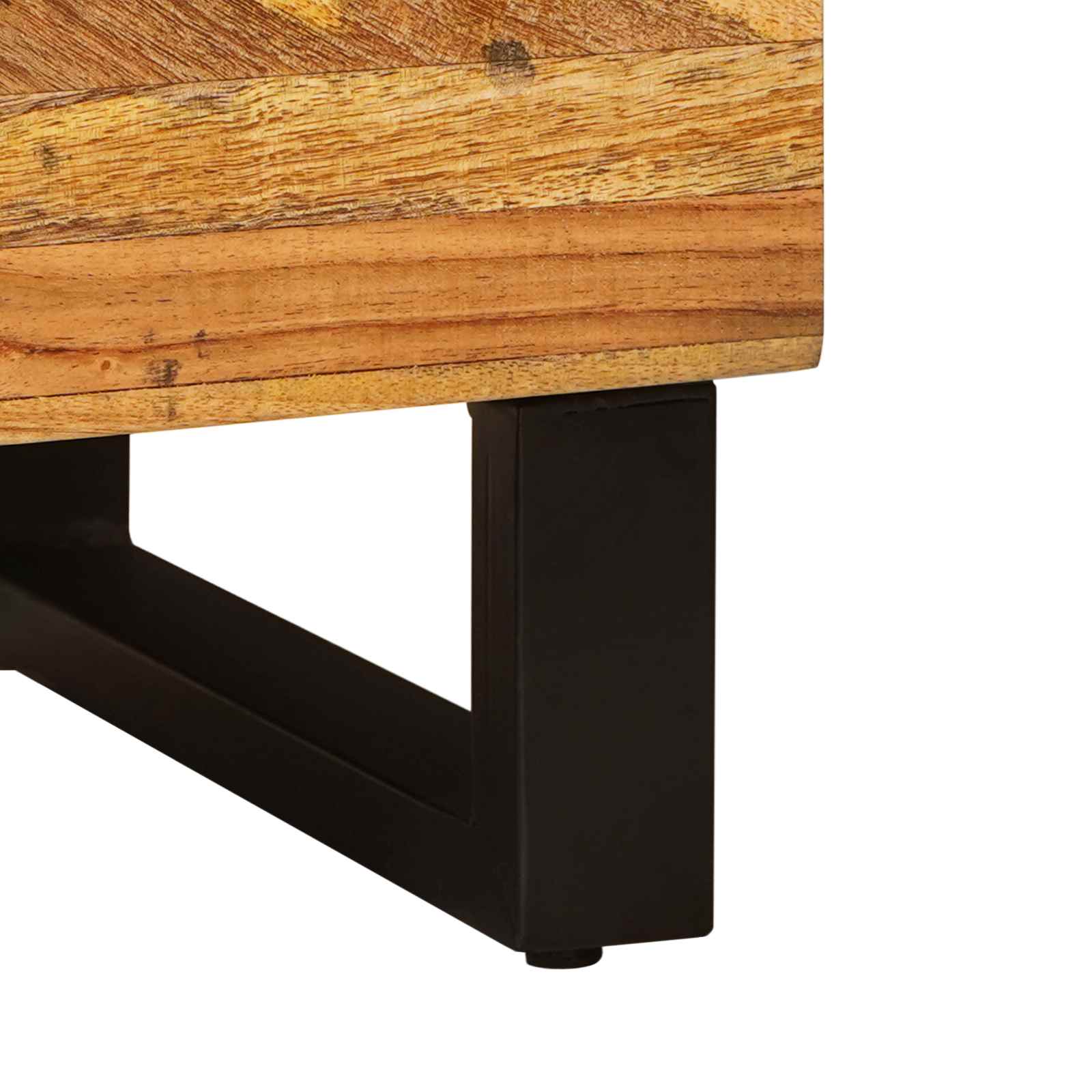 Badkamer Sets met opslag 2 pcs Naturel Massief Mango Hout is nu te koop bij PeponiXL, paradijselijk wonen!