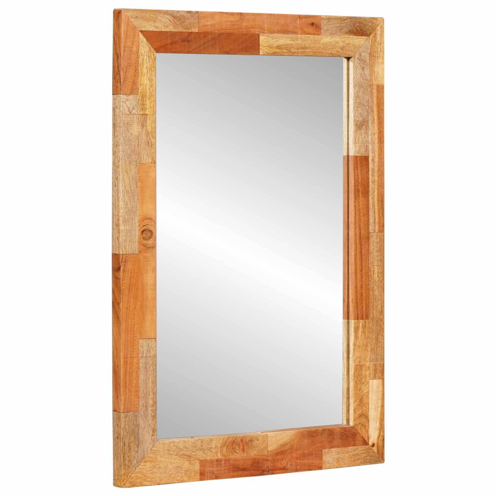 Badkamer Sets met opslag 2 pcs Naturel Massief Mango Hout is nu te koop bij PeponiXL, paradijselijk wonen!