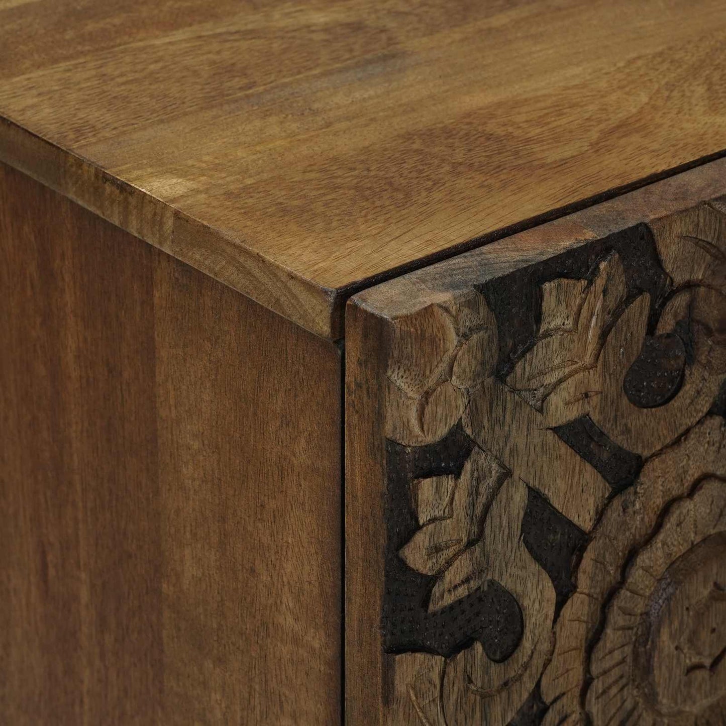 Dressoir 3 pcs Bruin 60 x 33,5 x 75 cm Massief Mango Hout