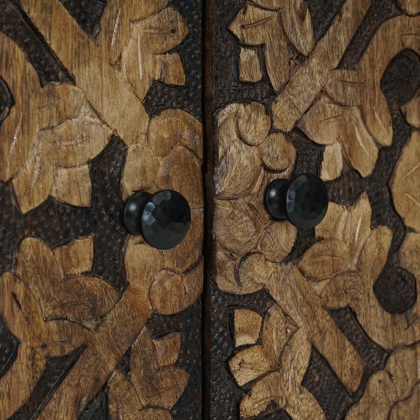Dressoir 3 pcs Bruin 60 x 33,5 x 75 cm Massief Mango Hout