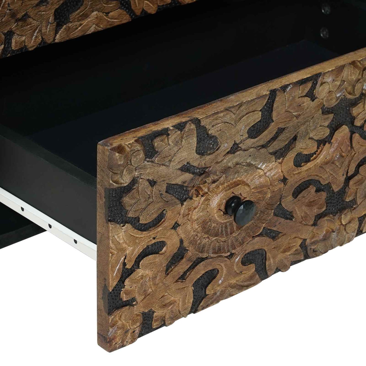 Dressoir 3 pcs Bruin 60 x 33,5 x 75 cm Massief Mango Hout