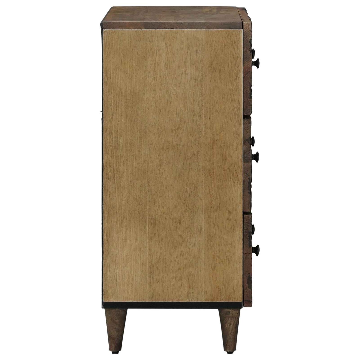 Dressoir 3 pcs Bruin 60 x 33,5 x 75 cm Massief Mango Hout
