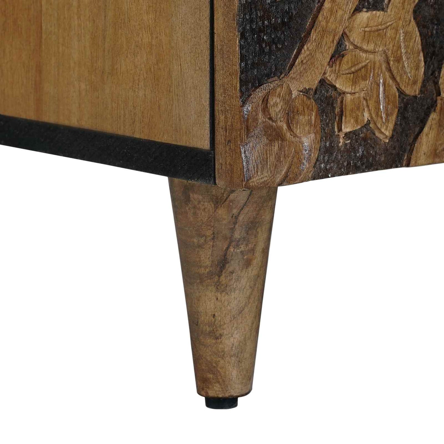 Badkamermeubelset met lade 3 pcs Bruin Massief Mango Hout is nu te koop bij PeponiXL, paradijselijk wonen!