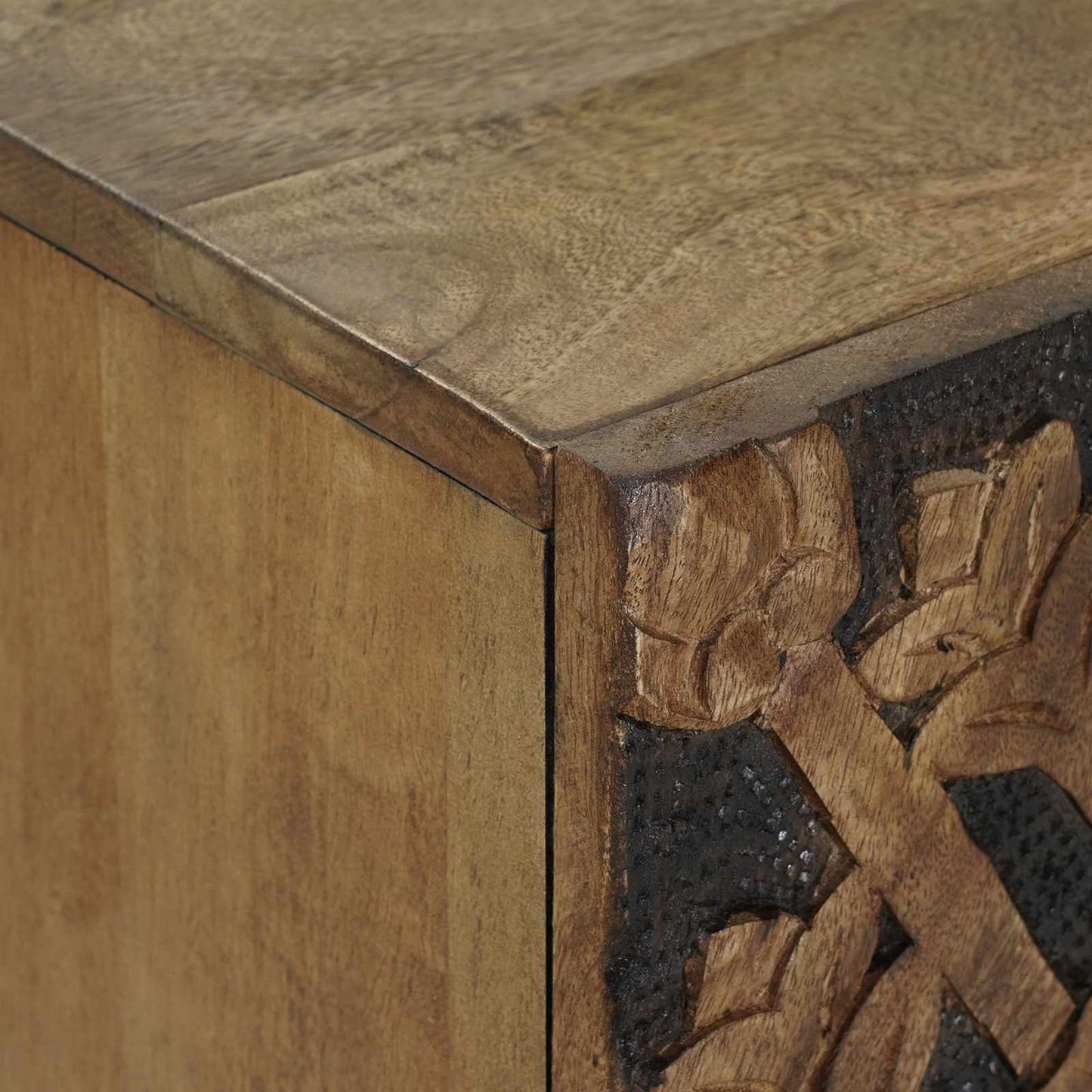 Badkamermeubelset met lade 4 pcs Bruin Massief Mango Hout is nu te koop bij PeponiXL, paradijselijk wonen!
